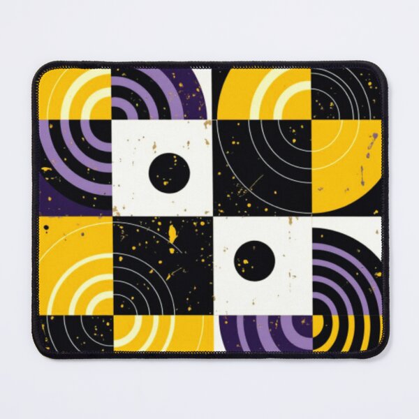 Item preview, analog frequency colorful geometric circular abstract design designed and sold by SmashingDeals.