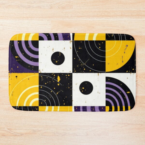Item preview, analog frequency colorful geometric circular abstract design designed and sold by SmashingDeals.