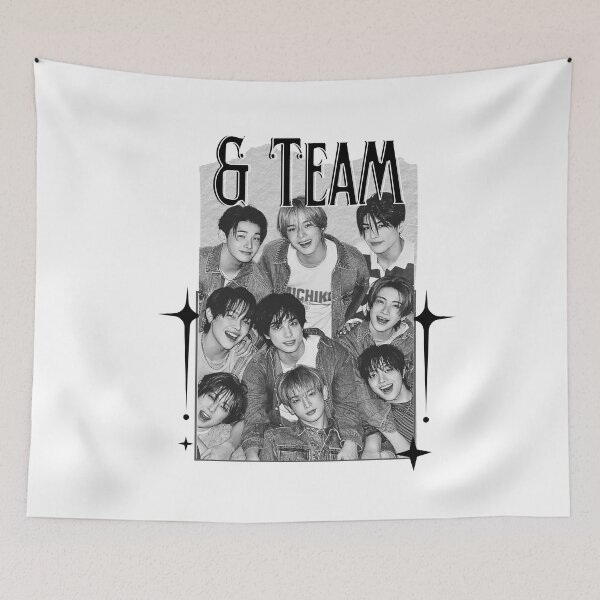 Item preview, &Team Nine-Member Global Boy Group kpop jpop designed and sold by HELL0WBELLO.