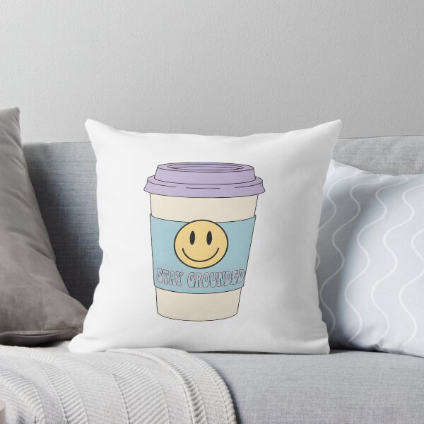 Item preview, Stay Grounded Retro 90s Coffee Smiley designed and sold by Kvarny.