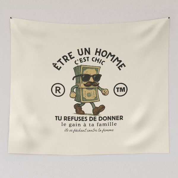 Item preview, Gabon : etre un homme c'est chic  (Gabonese expression) designed and sold by Peerless-Prime.