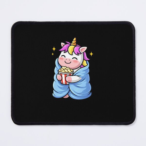 Item preview, Lazy Weekend Unicorn – Cute Cozy Chibi Unicorn Relaxing Design designed and sold by ColorSplash123.