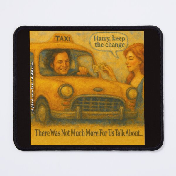 Item preview, Keep the Change — A Nostalgic Taxi Farewell designed and sold by Rick London Gifts.