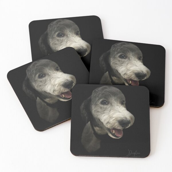 Item preview, Old English Sheepdog Portrait  designed and sold by DeeplineArt.