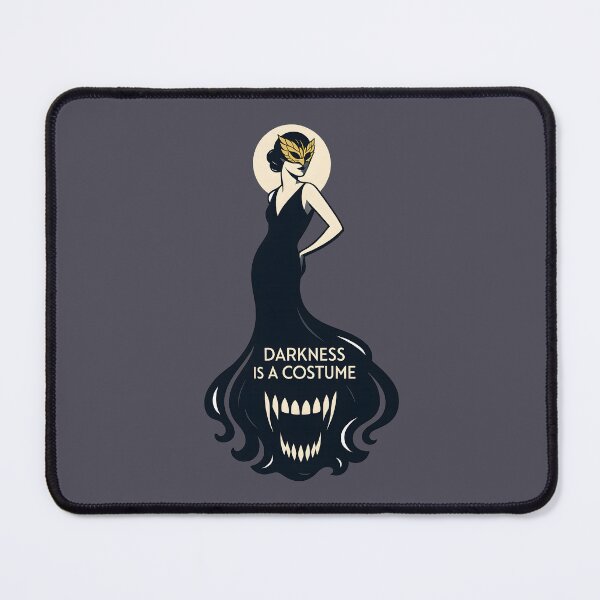 Item preview, Darkness Is A Costume Gothic Masked Woman designed and sold by Shoot-The-Moon.