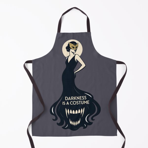 Item preview, Darkness Is A Costume Gothic Masked Woman designed and sold by Shoot-The-Moon.