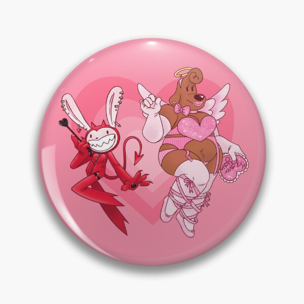 Item preview, sam and max valentine pin up v2 designed and sold by luckyclover7.