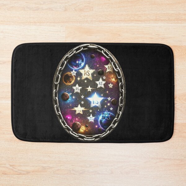 Item preview, RS Galactic Stars & Planets | Sci-Fi Space Aesthetic Chain Frame Art designed and sold by RS-Globalist-.