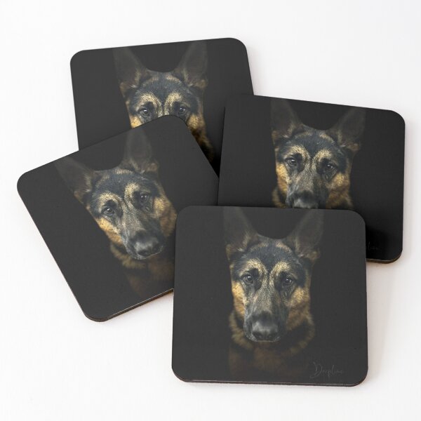 Item preview, German Shepherd Portrait  designed and sold by DeeplineArt.