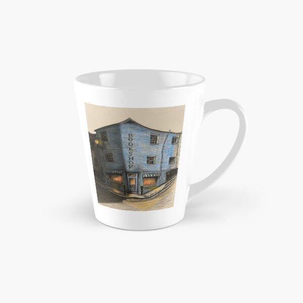 Item preview, Shrew Books, Fowey – Cosy Cornwall Bookshop Illustration Print designed and sold by MelissaJamesIll.
