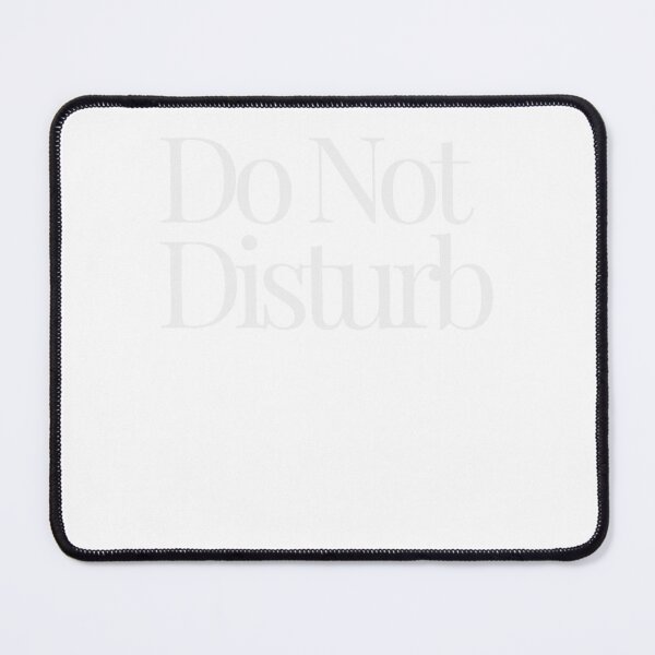 Item preview, Do Not Disturb – Minimalist Digital Detox Quote designed and sold by CalmMandala.