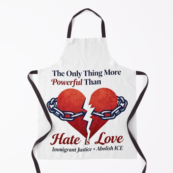 Item preview, The Only Thing More Powerful Than Hate Is Love ABOLISH ICE  designed and sold by Uglyandcute.