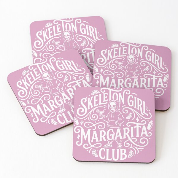Item preview, Cute Skelton Girl with Margaritas  designed and sold by Dreambigdigital.
