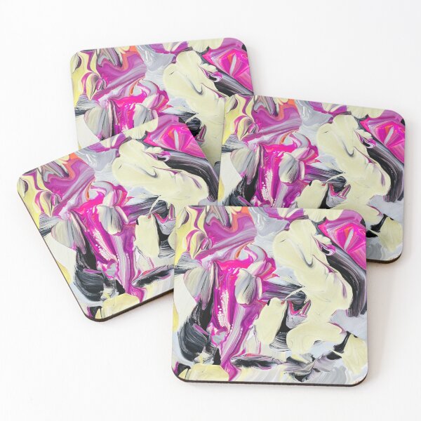 Item preview, Hand in Glove Acrylic Pour Splatter Art designed and sold by Andyshouse.