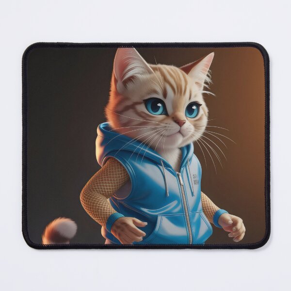 Item preview, Fashionable city cat. designed and sold by MyHappyArtShop.