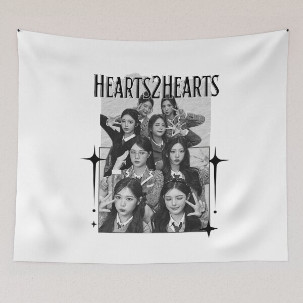 Item preview, Hearts2 Heart Rising K-Pop Girl Group korean pop idols designed and sold by HELL0WBELLO.