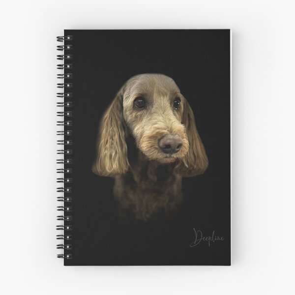 Item preview, Goldendoodle Portrait designed and sold by DeeplineArt.