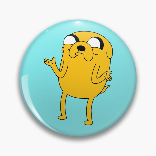 Item preview, Jake The Dog  "idk shrug" designed and sold by trblmkrspace.