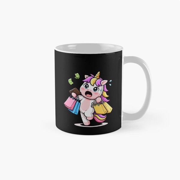 Item preview, Shopping Broke Unicorn – Panic Shopping Unicorn designed and sold by ColorSplash123.