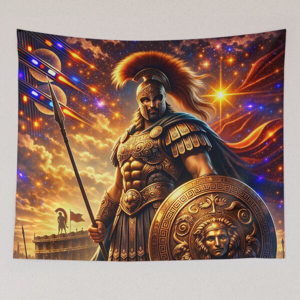 Item preview, Hector of Troy – Immortal Warrior Art designed and sold by EASNFTCOL.