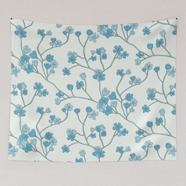 Item preview, Flores de jardín designed and sold by Rebecca Scott Design.