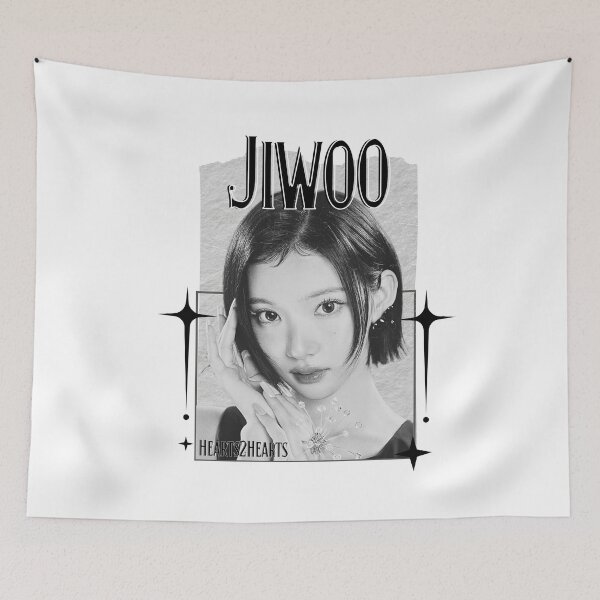 Item preview, Hearts2 Heart Jiwoo Rising K-Pop Girl Group korean pop idols designed and sold by HELL0WBELLO.