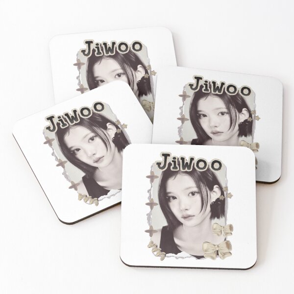 Item preview, Hearts2 Heart Jiwoo Rising K-Pop Girl Group korean pop idols designed and sold by HELL0WBELLO.