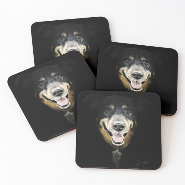 Item preview, Border Collie Portrait  designed and sold by DeeplineArt.