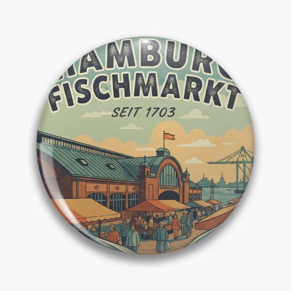 Item preview, Hamburg Vintage Fish Market designed and sold by MasterShong.