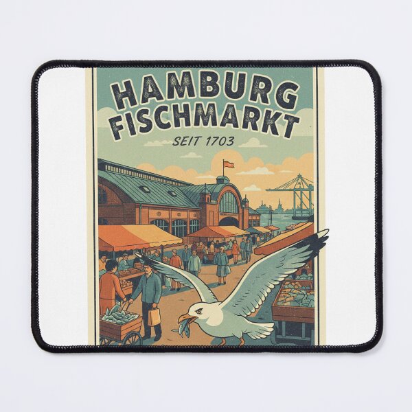 Item preview, Hamburg Vintage Fish Market designed and sold by MasterShong.