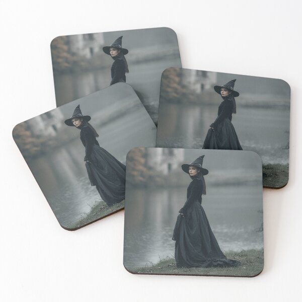 Item preview, Mystic Lake Witch - Gothic Enchantress by Ruined Castle designed and sold by WhimsyWink.