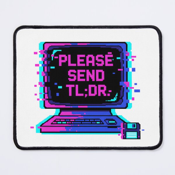 Item preview, Please Send TLDR Retro Glitch Computer Icon designed and sold by Kvarny.