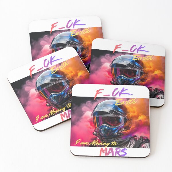 Item preview, F_CK Earth I am Moving to Mars 3, Man-Moon-Mars designed and sold by TIPJ.