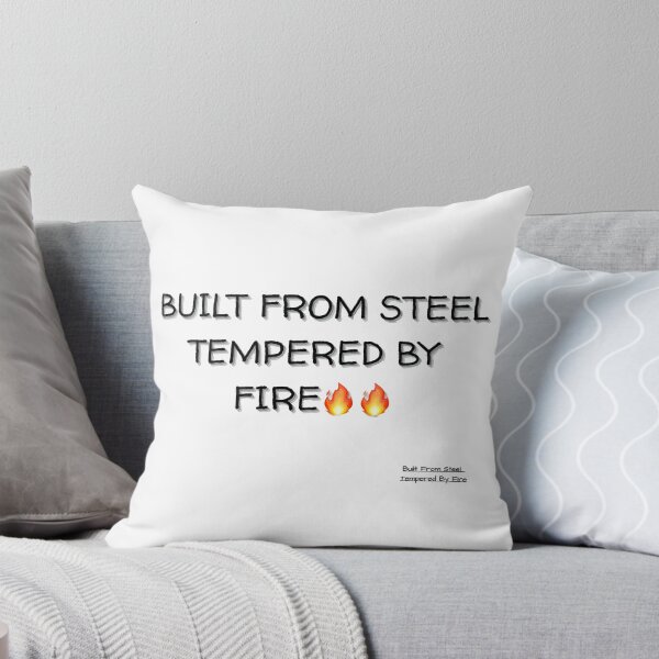 Item preview, Built From Steel. Tempered By Fire – Welder Pride T-Shirt for Metal Fabricators & Welding Professionals designed and sold by IronMade Apparel.