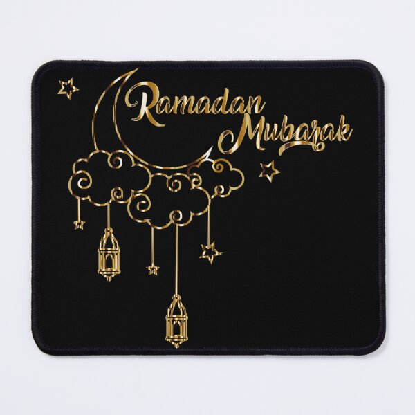 Item preview, Ramadan Mubarak Gold Crescent Moon Shirt | Islamic Lantern Ramadan Kareem Muslim Gift designed and sold by PixelWaveBD.