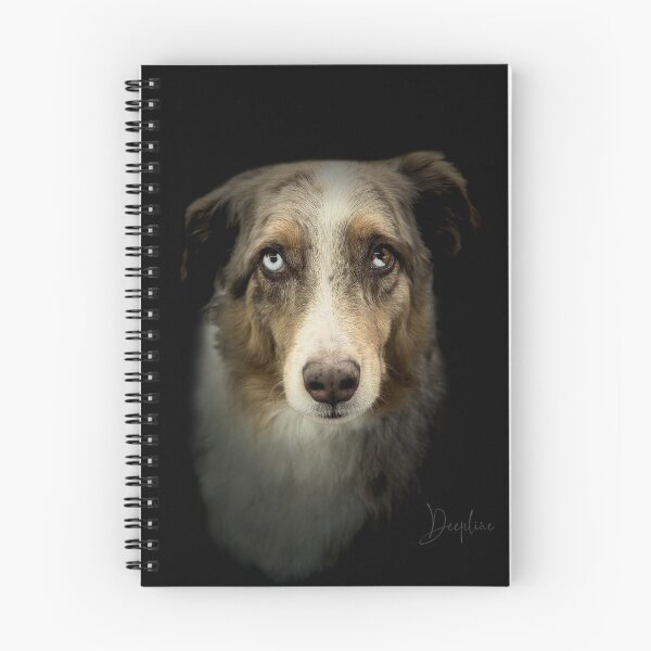 Item preview, Australian Shepherd Portrait designed and sold by DeeplineArt.