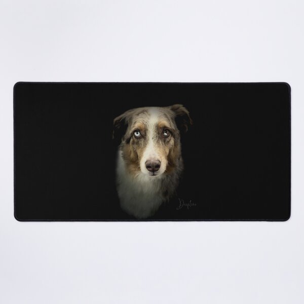 Item preview, Australian Shepherd Portrait designed and sold by DeeplineArt.