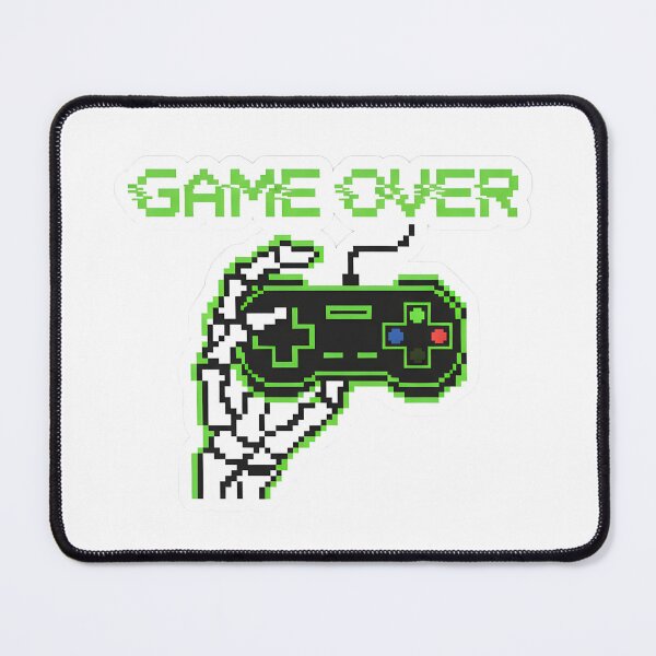 Item preview, 8-Bit Skeleton Gamer Hand Game Over designed and sold by Kvarny.