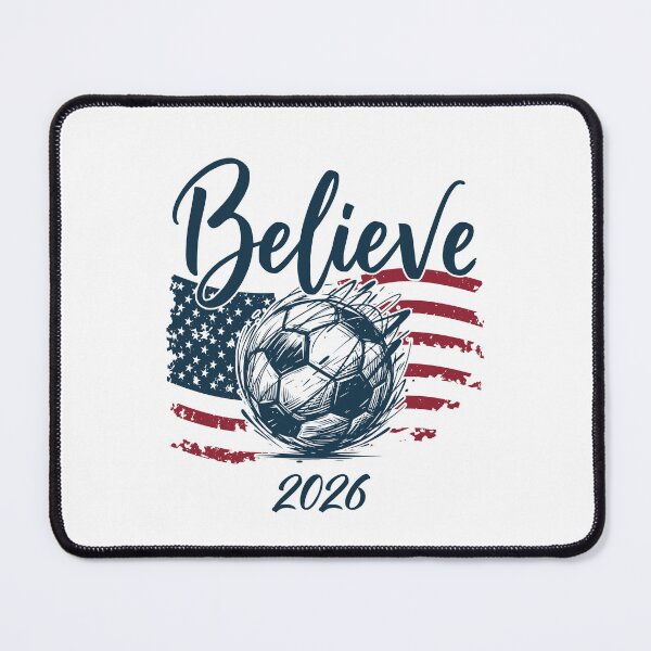 Item preview, Believe - USA Flag Soccer 2026 Distressed Patriotic designed and sold by AnAzArt.