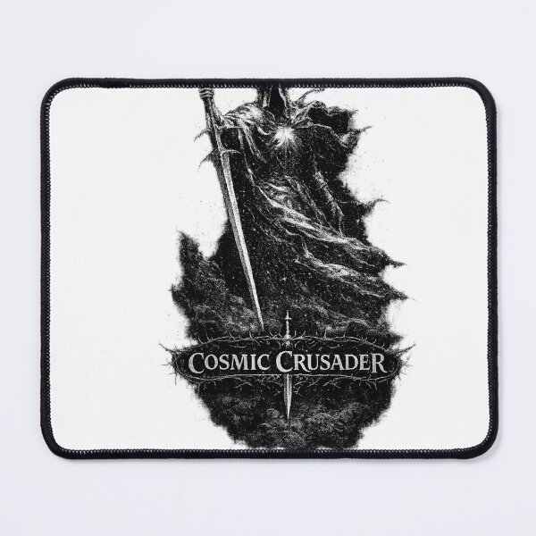 Item preview, Cosmic Crusader – Gothic Celestial Knight Art designed and sold by CarabelElements.