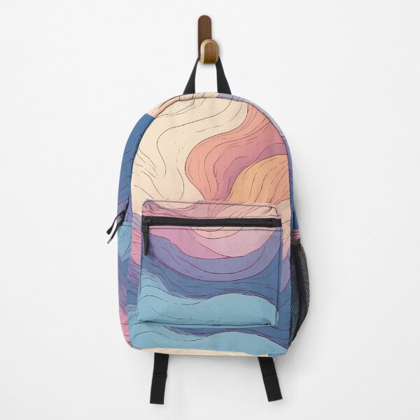 Item preview, Pastel Contour Horizon designed and sold by JawKneeArt.