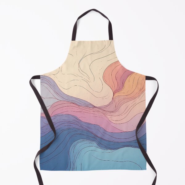 Item preview, Pastel Contour Horizon designed and sold by JawKneeArt.