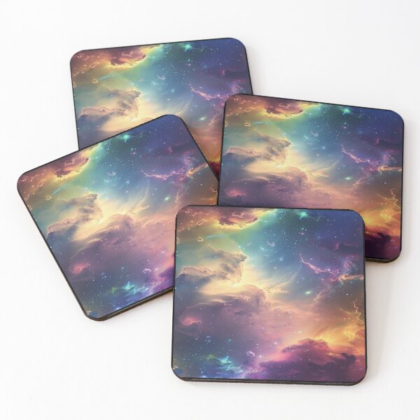 Item preview, Beautiful Ethereal Multicolor Galaxy Scene  designed and sold by NivyasArtistry.