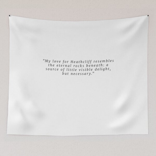 Item preview, Wuthering Heights 2026 Film Quote Heathcliff Catherine Gothic Romance Book Lover designed and sold by gringoods.