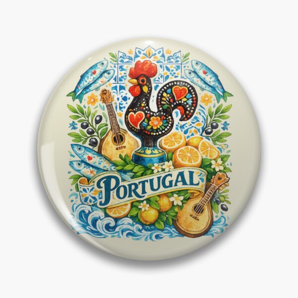 Item preview, Portugal: Sardines, Tiles & Heart designed and sold by CristianoArt.