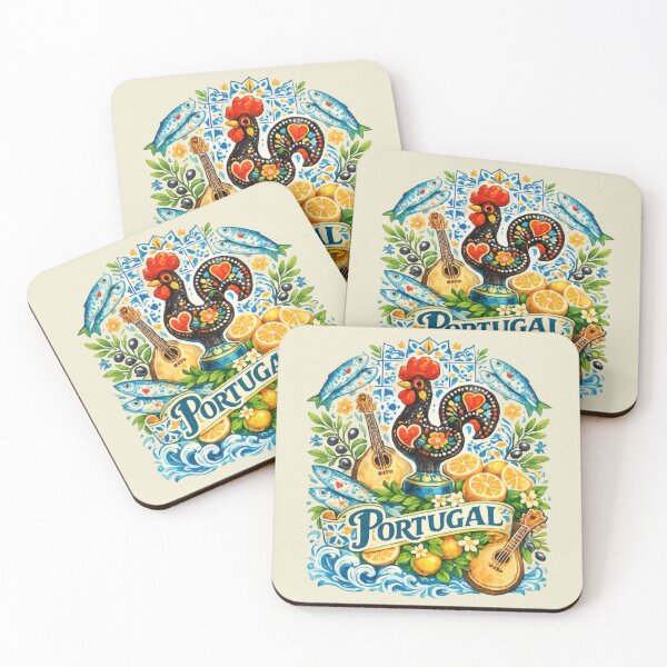 Item preview, Portugal: Sardines, Tiles & Heart designed and sold by CristianoArt.