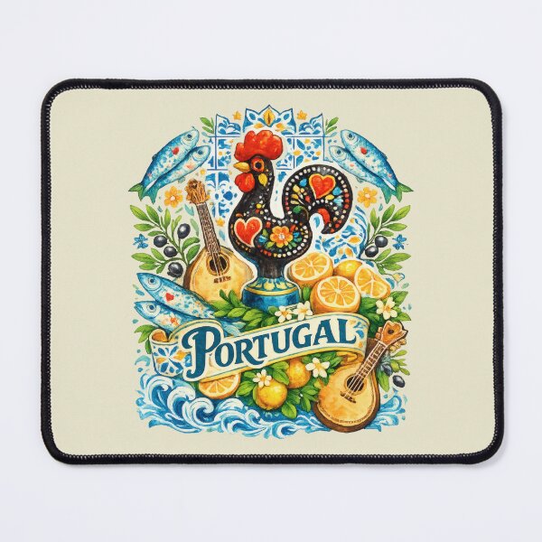 Item preview, Portugal: Sardines, Tiles & Heart designed and sold by CristianoArt.