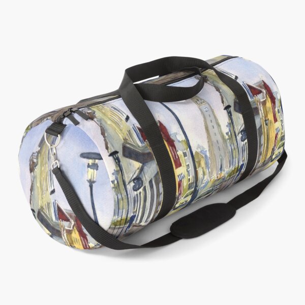 Item preview, Reykjavik view. Iceland watercolor paimting designed and sold by Colibri77.