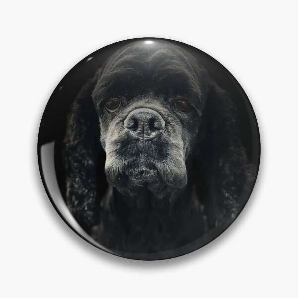 Item preview, Black Cocker Spaniel Portrait  designed and sold by DeeplineArt.