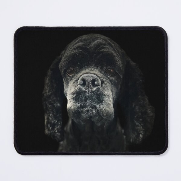 Item preview, Black Cocker Spaniel Portrait designed and sold by DeeplineArt.